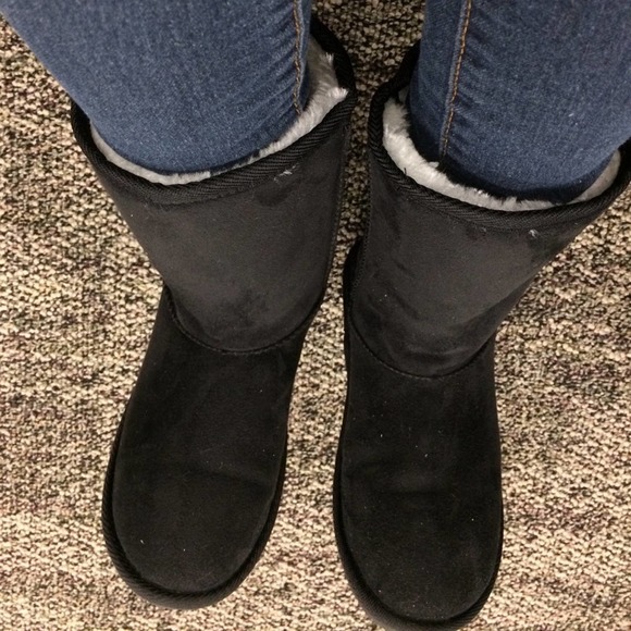 Winter Boots Kid Rain & Snow Boots Black - Picture 5 of 6